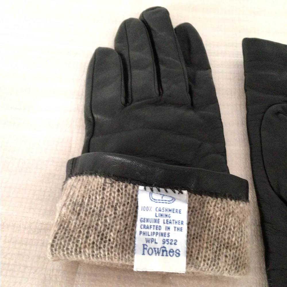 Vintage Fownes Leather Gloves NWOT